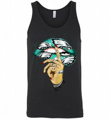 NFL Philadelphia Eagles Lip Shut The Fuck Up Tank - zezetee
