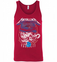Metallica Skull Snake Orlando Magic Tank - zezetee