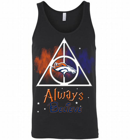 Denver Broncos Always Believe Harry Potter Tank - zezetee