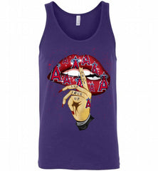 MLB Los Angeles Angels Lip Shut The Fuck Up Tank - zezetee