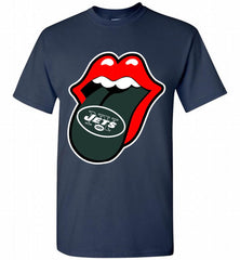 New York Jets  x The Rolling Stones Logo Shirt - zezetee