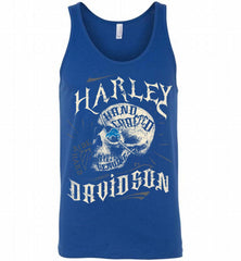 HARLEY DAVIDSON SKULL Detroit Lions Tank - zezetee