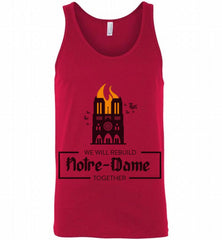 Fire at Notre Dame Cathedral Tank - zezetee
