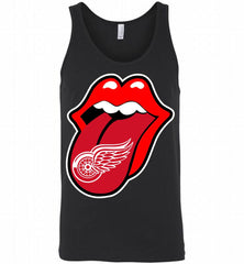 Detroit Red Wings  x The Rolling Stones Logo Tank - zezetee