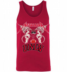 Metallica UNLV Runnin' Rebels Logo Tank - zezetee
