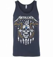Metallica Kansas City Royals Logo Tank - zezetee