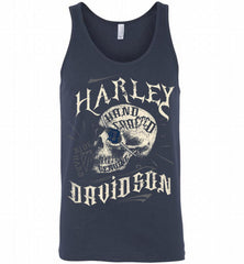 HARLEY DAVIDSON SKULL Detroit Tigers Tank - zezetee