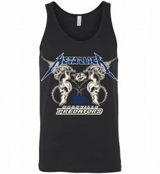 Metallica Nashville Predators Logo Tank