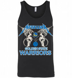 Metallica Golden State Warriors Logo Tank
