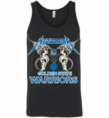Metallica Golden State Warriors Logo Tank - zezetee