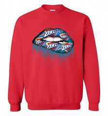 Lip Oklahoma City Thunder Crewneck Sweatshirt - zezetee