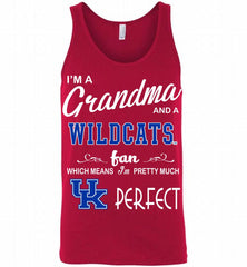 I'M A Grandma And A Kentucky Wildcats Fan Tank - zezetee