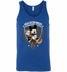 NHL HOCKEY MICKEY MOUSE TEAM VEGAS GOLDEN KNIGHTS Tank - zezetee