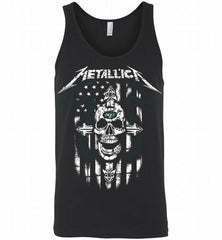 Metallica Snake Skull New York Jets Logo Tank - zezetee