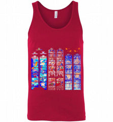 3-Vitraux Cathedrale Notre Dame de Rodez Tank - zezetee