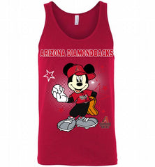 Arizona Diamondbacks Mickey Mouse Disney Super Star Tank - zezetee