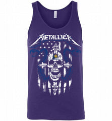 Metallica Snake Skull Indiana Pacers Logo Tank - zezetee