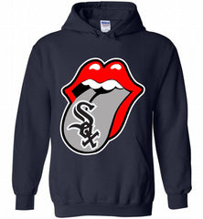 Chicago White Sox  x The Rolling Stones Logo Hoodie - zezetee