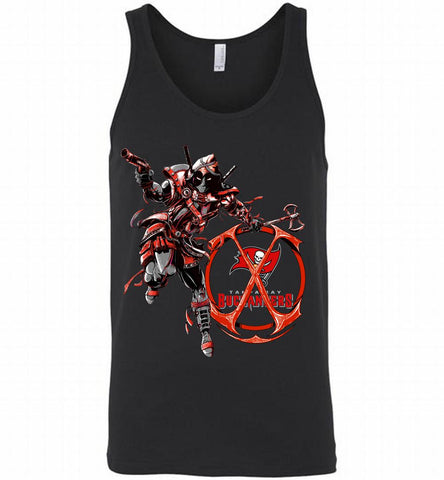 Deadpool Assassin Tampa Bay Buccaneers Fan Tank - zezetee