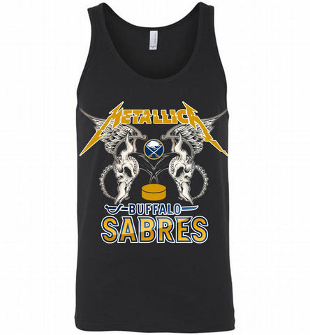 Metallica Buffalo Sabres Logo Tank - zezetee