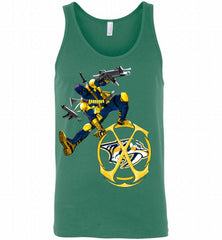 Deadpool Fan Love Nashville Predatorss Awesome Tank - zezetee