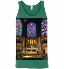 Chapel of Stained Glass Compassion Tank - zezetee