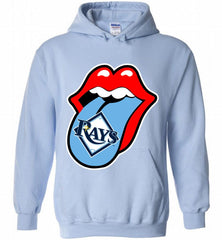 Tampa Bay Rays  x The Rolling Stones Logo Hoodie - zezetee