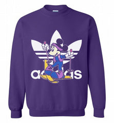 ADIDAS SKI MINNIE MOUSE DISNEY SPORTS Crewneck Sweatshirt - zezetee