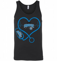 Nurse Heartbeat Love Orlando Magic Tank