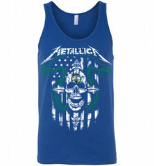 Metallica Boston Celtics Logo Tank - zezetee