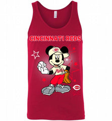 Cincinnati Reds Mickey Mouse Disney Super Star Tank - zezetee
