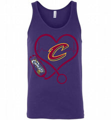 Nurse Heartbeat Love Cleveland Cavaliers Tank - zezetee