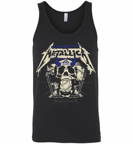 Metallica We Don't Give A Shit Colorado Rockies Tank - zezetee