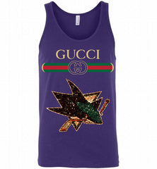 Gucci San Jose Sharks Logo Tank - zezetee