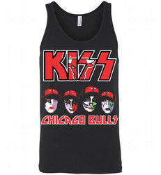 Kiss Chicago Bulls Logo Tank