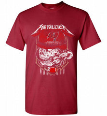 Metallica Skull Snake Tampa Bay Buccaneers Shirt - zezetee