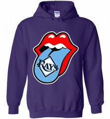 Tampa Bay Rays  x The Rolling Stones Logo Hoodie - zezetee
