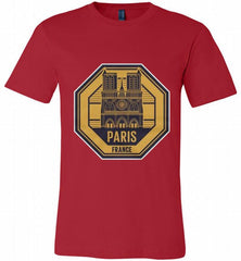 Pray For Paris Notre Dame Cathedral Fire 2019 Unisex Softstyle T-Shirt with Tear Away Label Notre-dame de Paris Canvas USA - zezetee