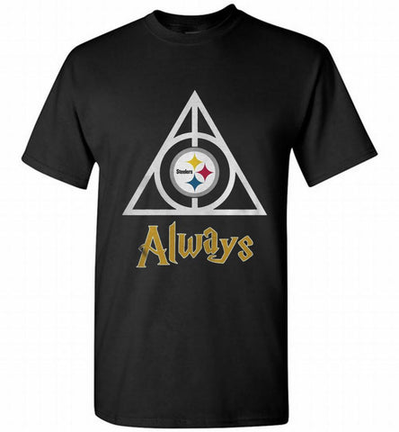 Pittsburgh Steelers deathly Hallows always trending gift Shirt - zezetee