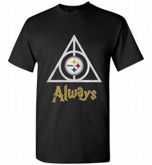 Pittsburgh Steelers deathly Hallows always trending gift Shirt - zezetee