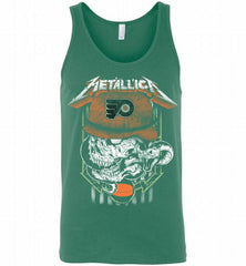 Metallica Skull Snake Philadelphia Flyers Tank - zezetee