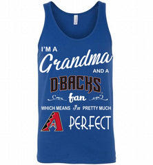 I'M A Grandma And A Arizona Diamondbacks Fans Gift Tank - zezetee