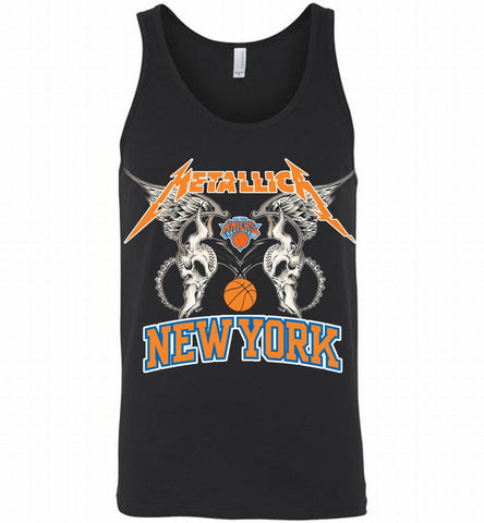 Metallica New York Knicks Logo Tank - zezetee