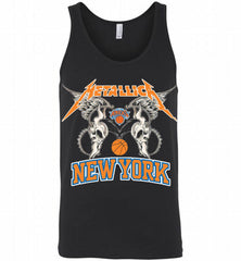 Metallica New York Knicks Logo Tank - zezetee