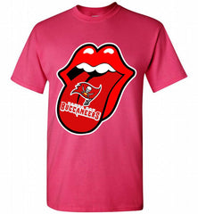Tampa Bay Buccaneers  x The Rolling Stones Logo Shirt - zezetee