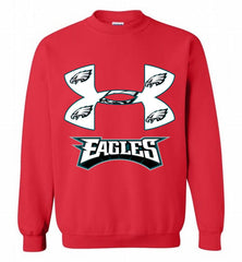 Under Armour Philadelphia Eagles Crewneck Sweatshirt - zezetee