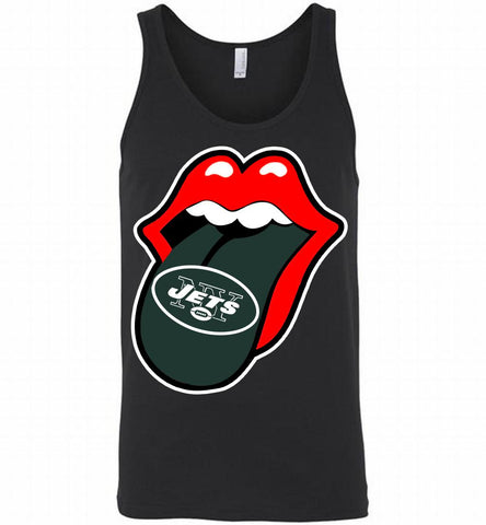 New York Jets  x The Rolling Stones Logo Tank - zezetee