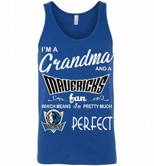 I'M A Grandma And A Dallas Mavericks Fans Perfect Tank - zezetee