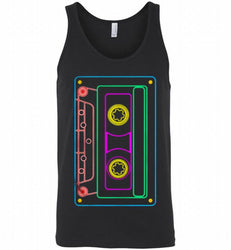 80S RETRO NEON SIGN VINTAGE CASSETTE STUFF THAT UNIQUELY FOR YOU Tank