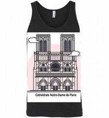 Cathédrale_Notre-Dame_de_Paris_outline Tank - zezetee